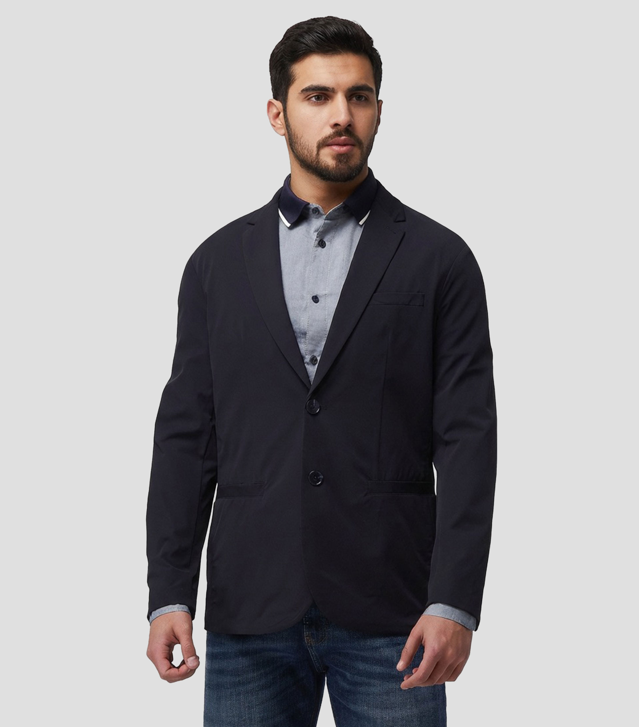 Blazer liso Hombre
